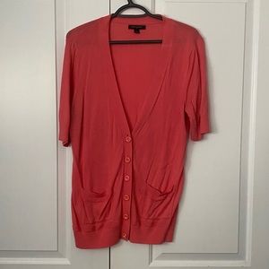 Banana Republic Coral Cardigan